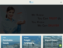 Tablet Screenshot of cargopeople.com